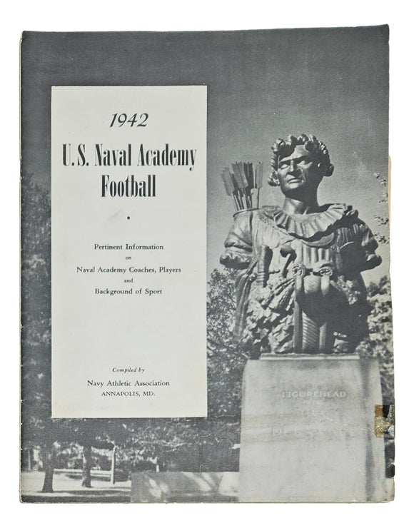 1942 US Naval Academy Football Program