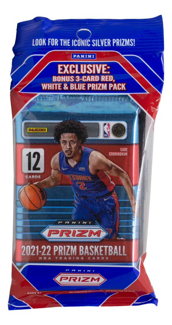2021-22 Panini Prizm Basketball Card Factory Sealed Hanger Pack Sports Integrity