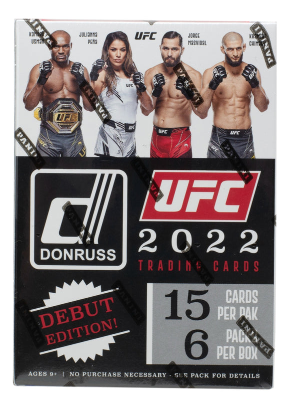 2022 Panini Donruss Debut Edition UFC Sealed MMA Trading Card Box Sports Integrity