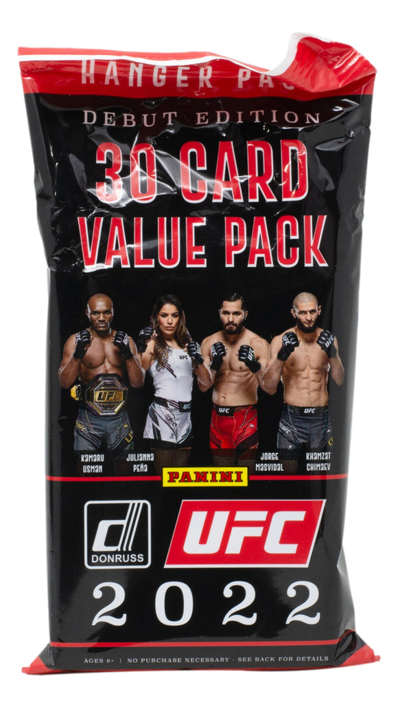 2022 Panini Donruss Debut Edition UFC Sealed MMA Card Hanger Pack Sports Integrity