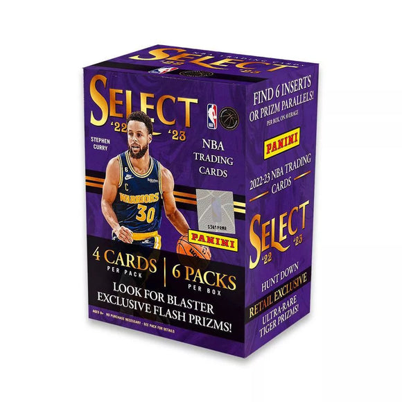 2022-23 Panini Select NBA Basketball Trading Card Blaster Box Sports Integrity