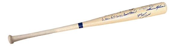 500 Home Run Club Signed Rawlings Baseball Bat Aaron Mays & More BAS AC22627 Sports Integrity