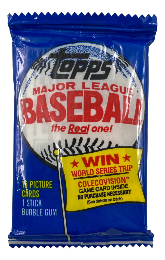 1983 Topps MLB Baseball 15 Card Wax Pack