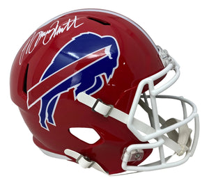 Bruce Smith Signed Buffalo Bills Full Size Replica Speed Helmet BAS ITP Sports Integrity