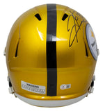 Hines Ward Signed Pittsburgh Steelers Full Size Speed Replica Flash Helmet BAS Sports Integrity