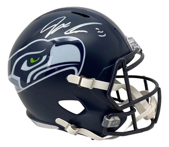 Jaxon Smith-Njigba Signed Seahawks Full Size Replica Speed Helmet Fanatics Sports Integrity
