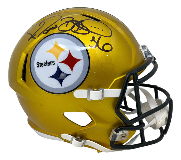 Jerome Bettis Signed Steelers Full Size Flash Speed Replica Helmet BAS Sports Integrity