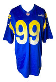 Aaron Donald Signed Los Angeles Rams Blue Nike Game Replica Jersey JSA