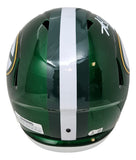 Aaron Jones Signed Green Bay Packers Full Size Flash Replica Speed Helmet BAS
