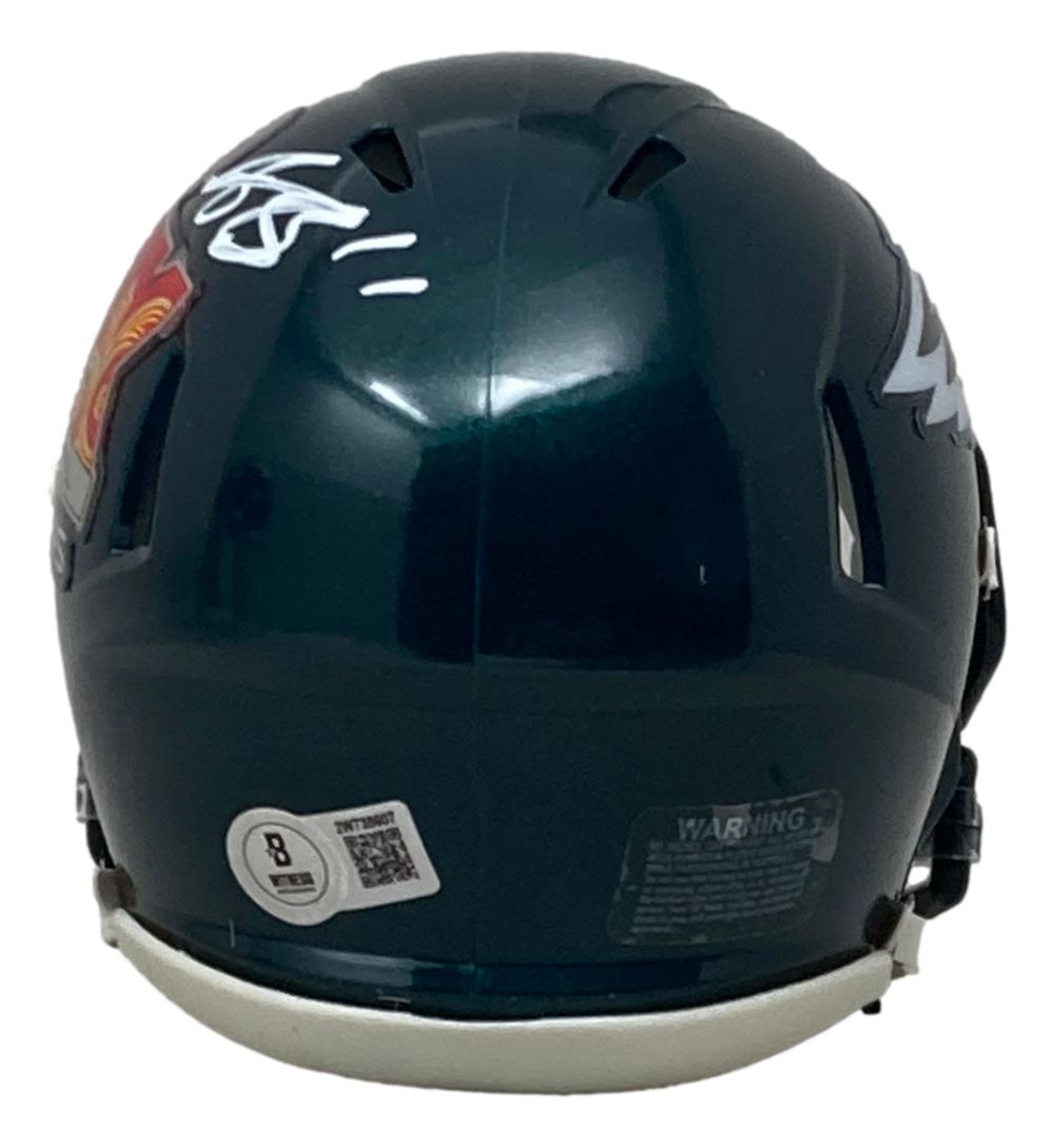 AJ Brown Signed Philadelphia Eagles Super Bowl 59 Mini Speed