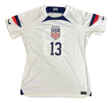 Alex Morgan Signed 2023 Nike USA Women's Home Soccer Jersey BAS