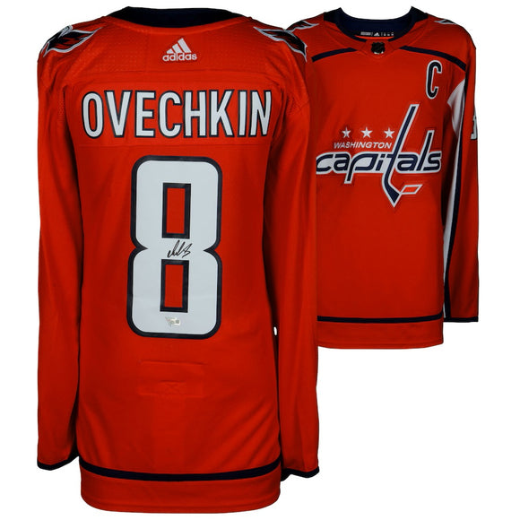Alexander Ovechkin Signed Washington Capitals Authentic Adidas Hockey Jersey