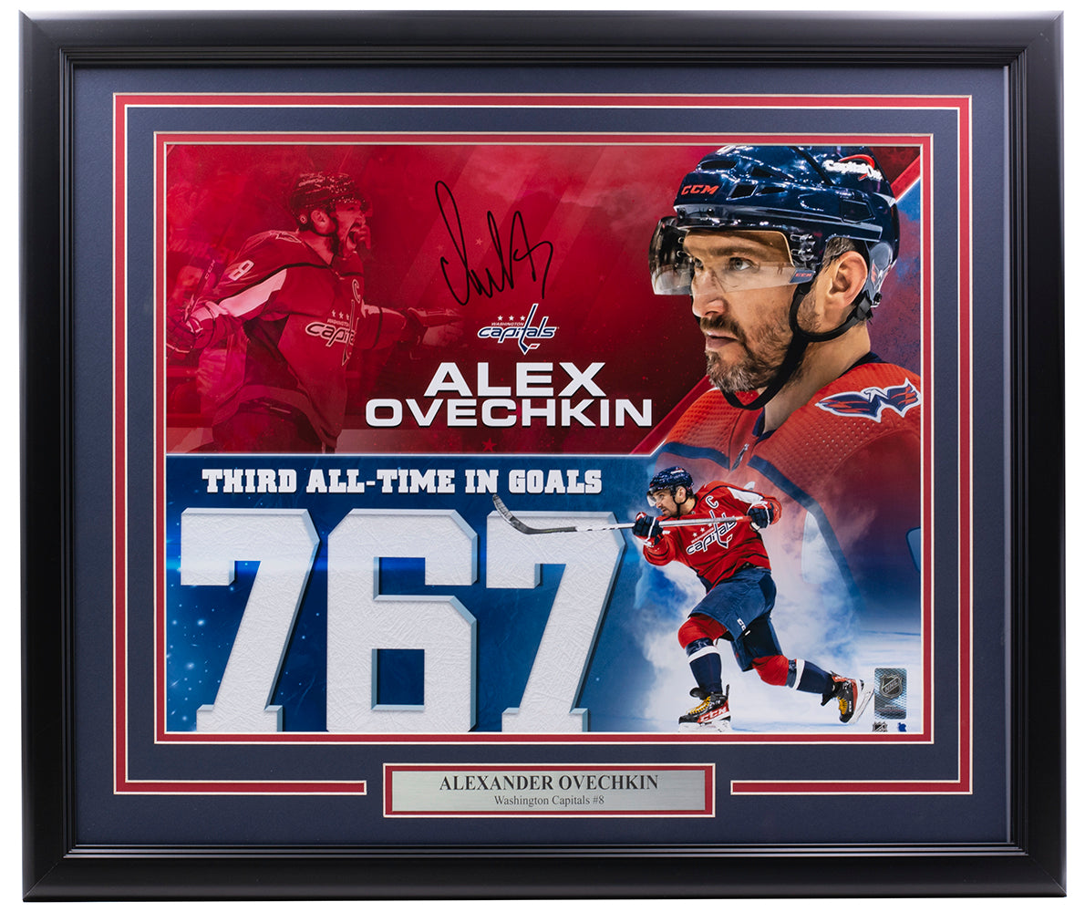 Autographed Alexander Ovechkin NHL Photos, Autographed Photos, Alexander  Ovechkin NHL Autographed Memorabilia
