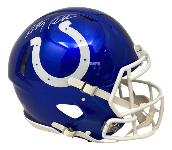 Anthony Richardson Signed Colts Full Size Flash Authentic Speed Helmet Fanatics Sports Integrity