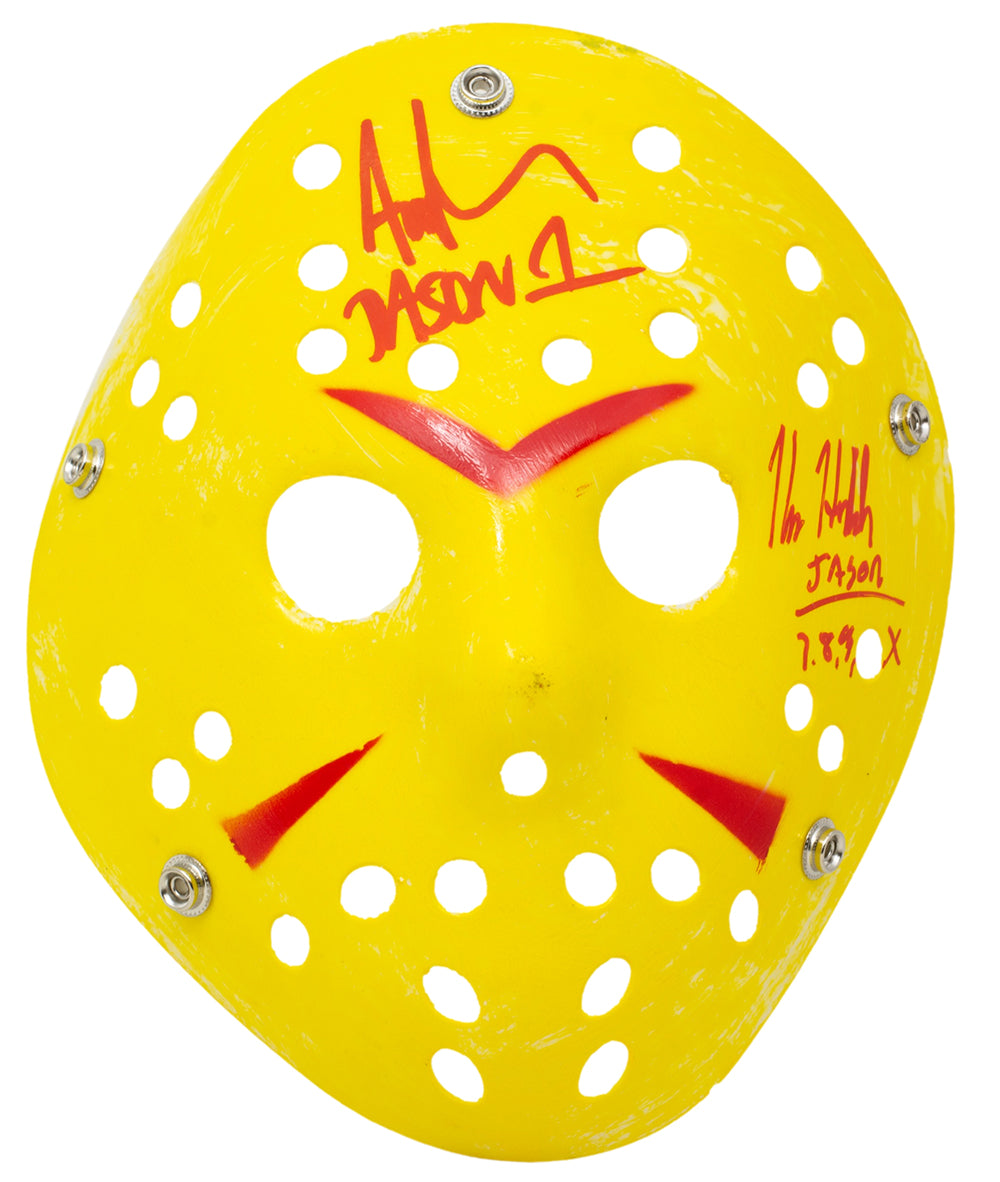 Ari Lehman Signed Jason Friday the 13th Hockey Mask Inscribed