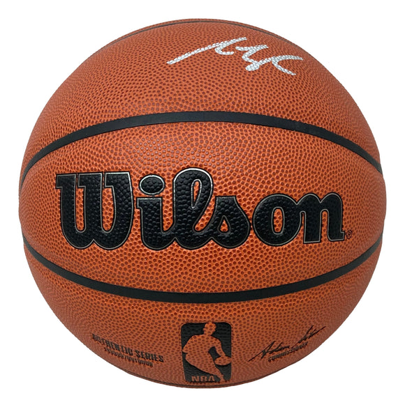 Austin Reaves Lakers Signed NBA Wilson Authentic I/O Basketball BAS ITP Sports Integrity