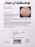 Babe Ruth 1946 Signed American League Baseball w/ Case PSA LOA AJ04083 Sports Integrity