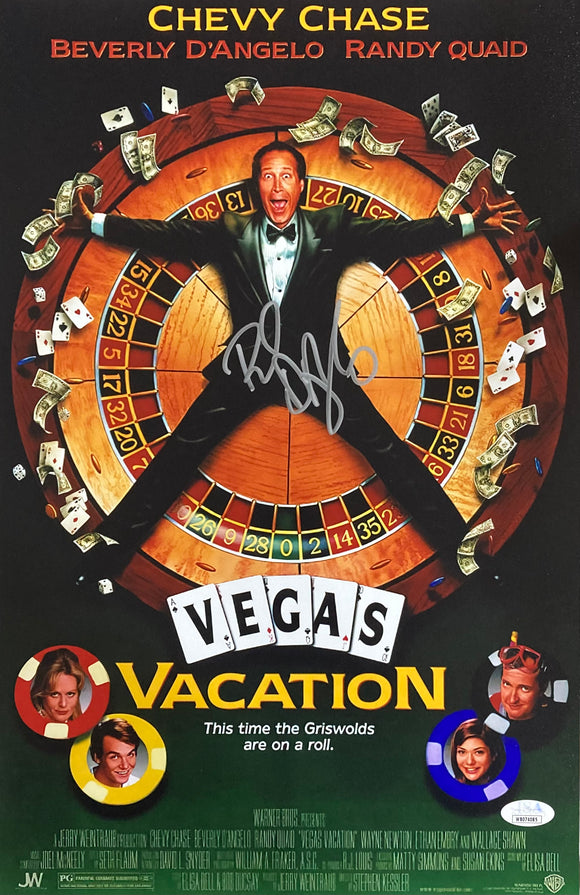 Beverly D'Angelo Signed 11x17 National Lampoon's Vegas Vacation Photo JSA ITP Sports Integrity