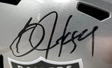 Bo Jackson Signed Oakland Raiders Full Size Speed Replica Helmet BAS 1W776344