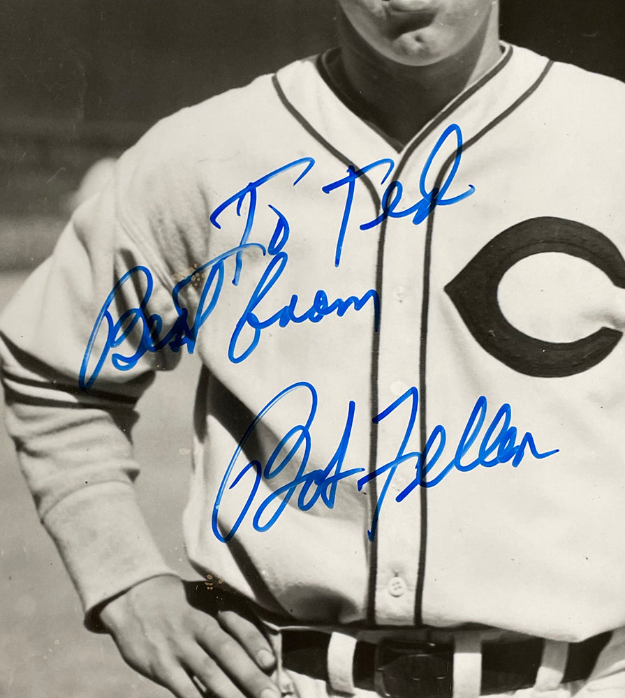 Bob Feller Signed 8x10 Cleveland Indians Baseball Photo BAS BD60658 –  Sports Integrity