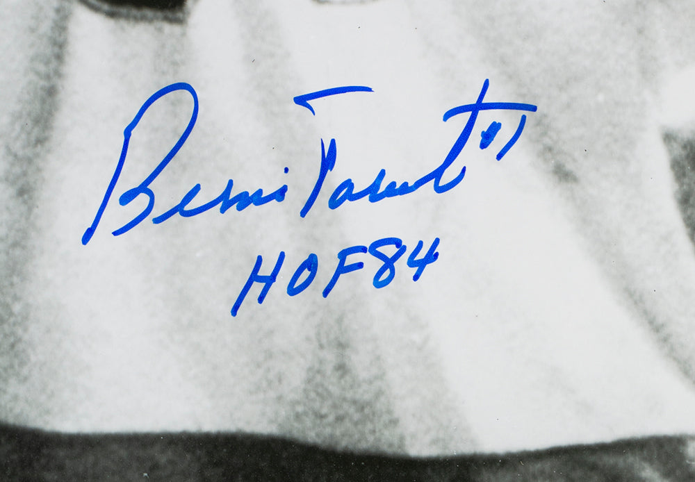 Bernie Parent Autographed Photo - IN THE CREASE 8x10