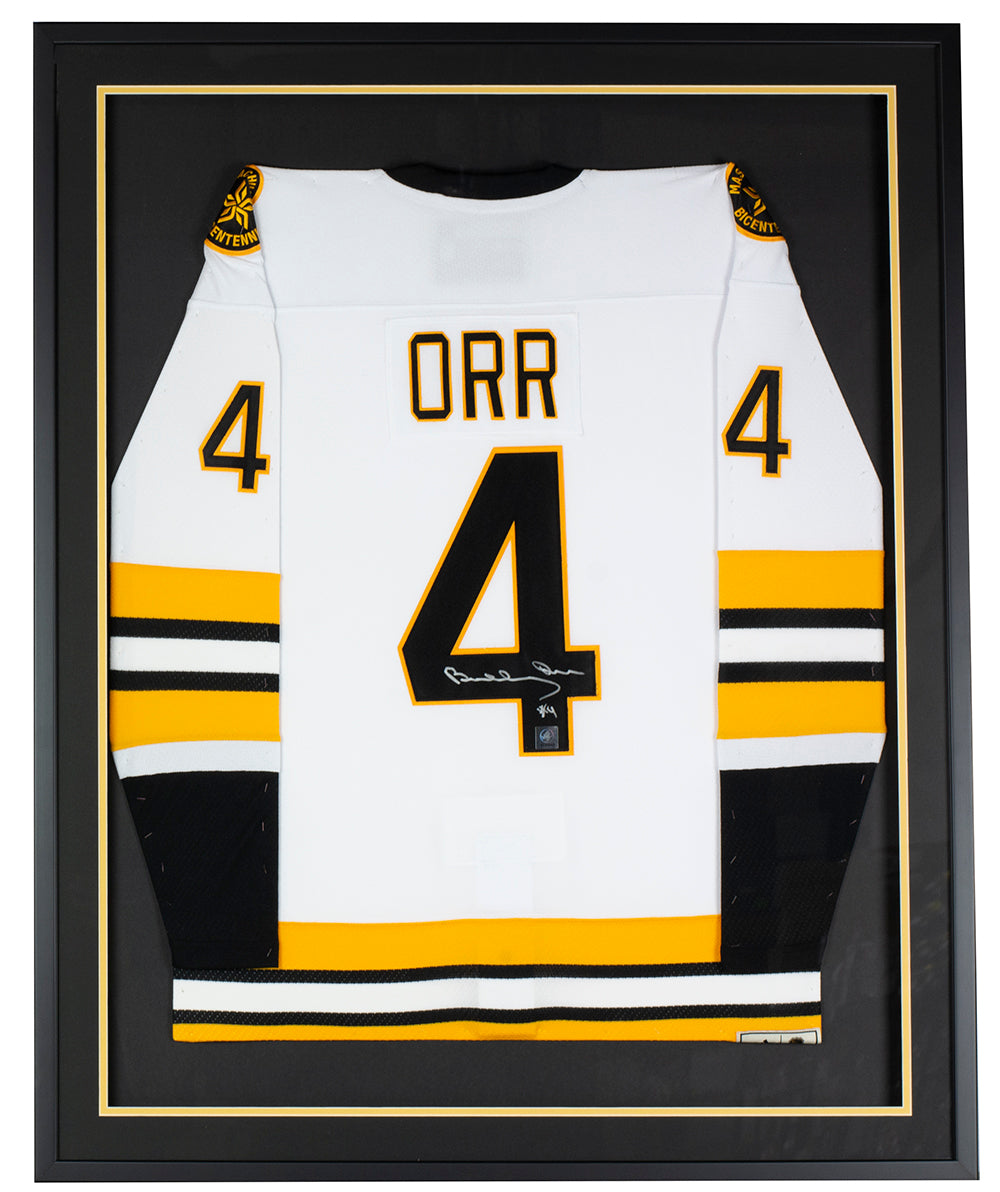 Bobby Orr Signed Jersey Bruins Vintage Adidas White 1974-75 - NHL Auctions