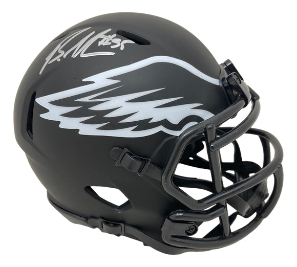 Brandon Graham Signed Philadelphia Eagles Eclipse Mini Speed Helmet JSA ITP Sports Integrity