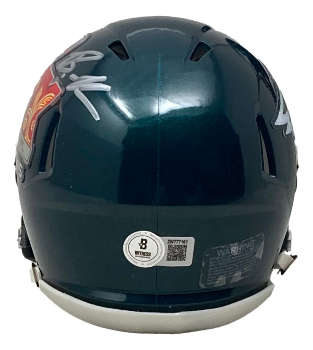 Brandon Graham Signed Philadelphia Eagles Super Bowl 59 LIX Mini Speed ...