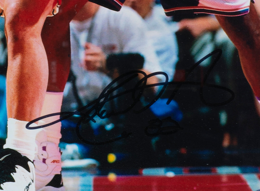 Charles Barkley Signed Nba Houston Rockets Photo W/ Hologram 