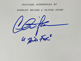Charlie Sheen Signed Wall Street Movie Script Bud Fox Inscription JSA Sports Integrity