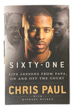 Chris Paul Golden State Warriors Signed Sixty-One Lessons Hardcover Book JSA Sports Integrity
