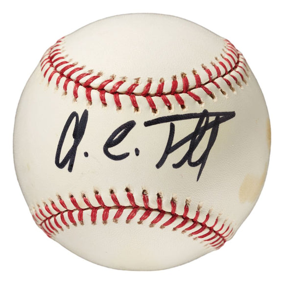 Colin Powell Secretary Of State Signed Official MLB Baseball BAS