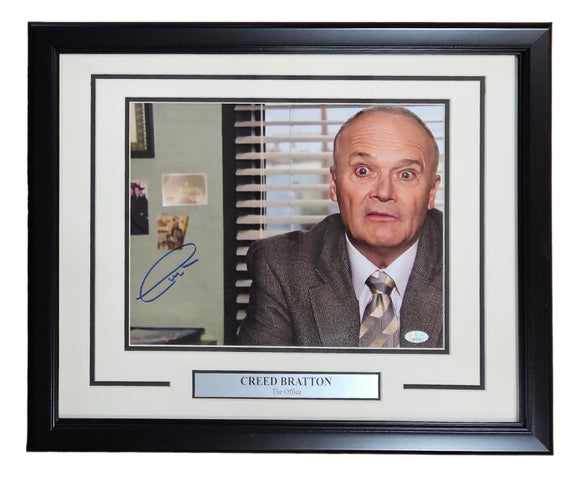 Creed Bratton Signed Framed 11x14 The Office Creed Interim Manager Photo JSA ITP Sports Integrity