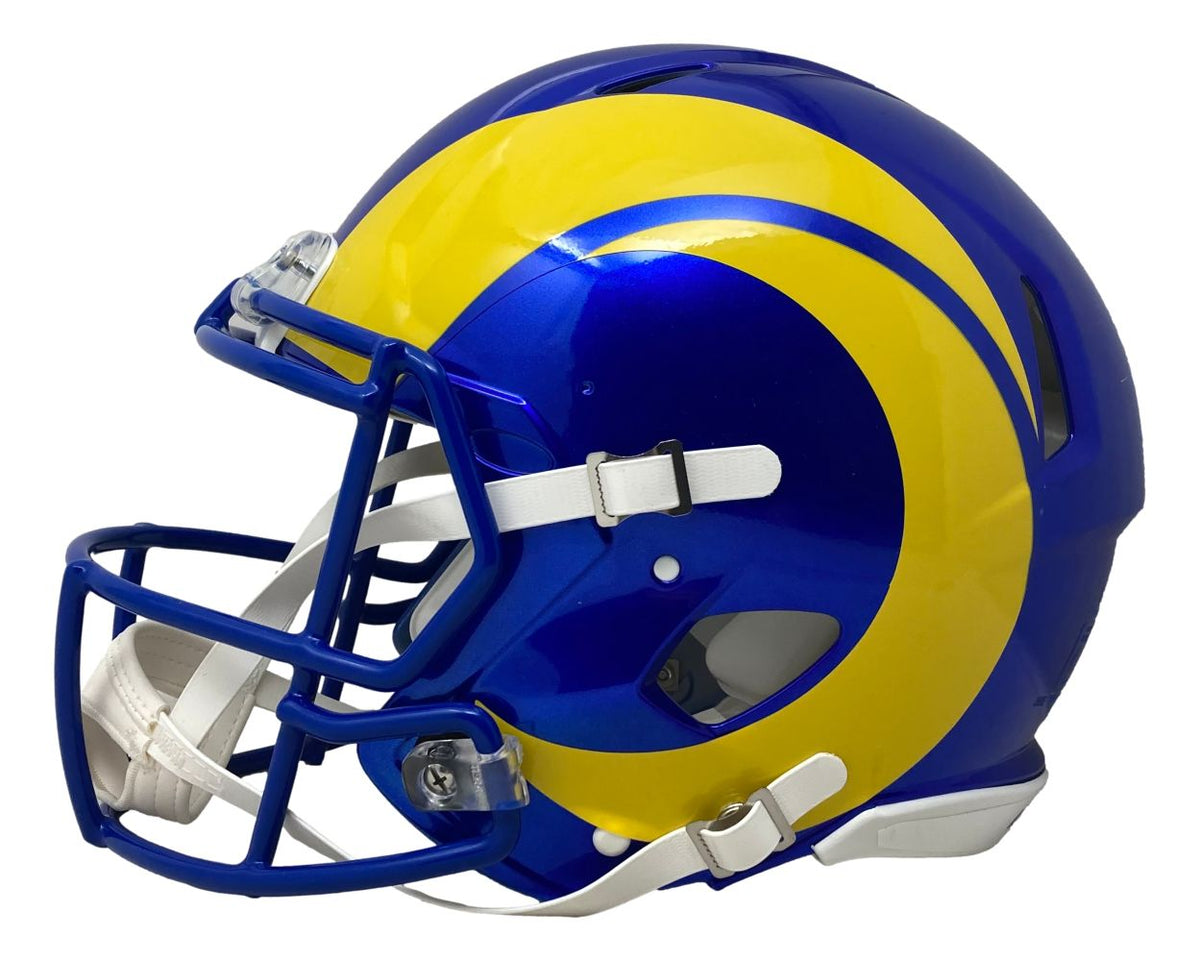 Davante Adams Signed Los Angeles Rams Full Size Authentic Speed Helmet ...