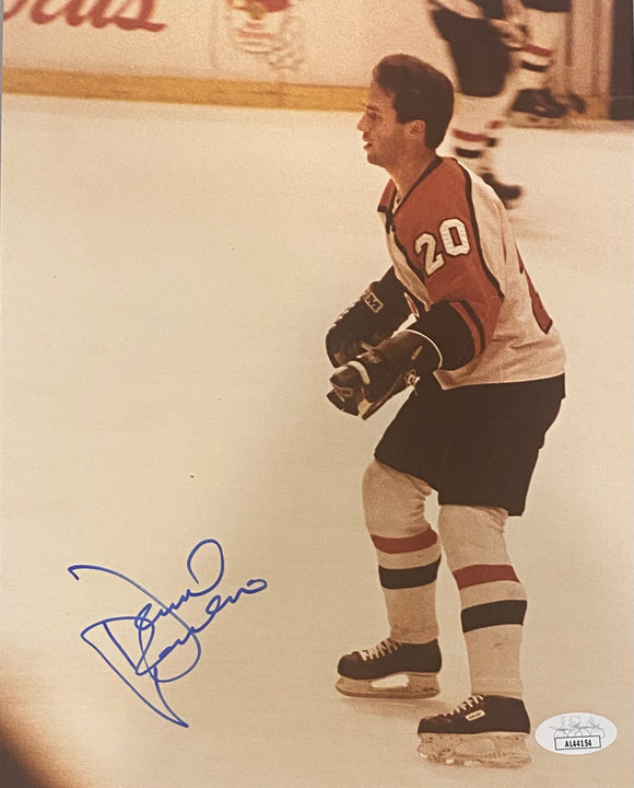 Dave Poulin Signed 8x10 Philadelphia Flyers Photo JSA AL44154 Sports Integrity