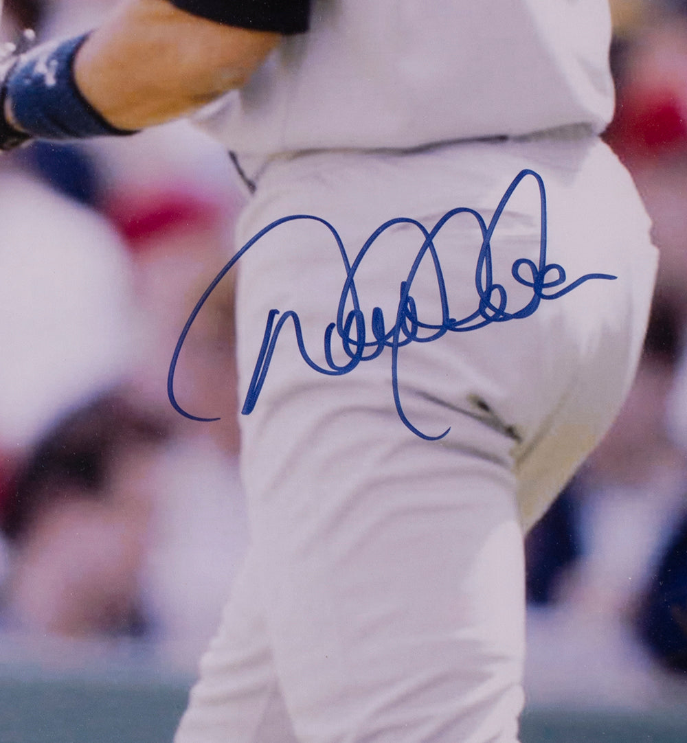 Derek Jeter Autographed Signed Framed New York Yankees Jersey 
