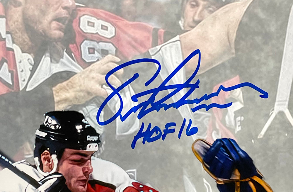 Eric Lindros Autographed Philadelphia Custom Hockey Jersey - JSA