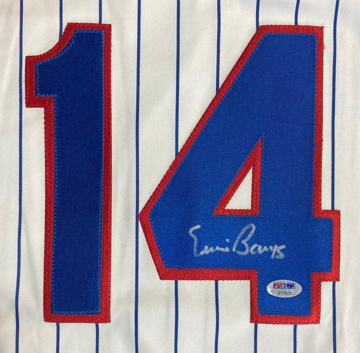 Ernie Banks Signed Chicago Cubs Majestic Baseball Jersey PSA B77806 –  Sports Integrity
