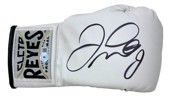 Floyd Mayweather Jr Signed White Cleto Reyes Right Hand Boxing Glove BAS ITP Sports Integrity