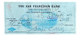 George Kelly New York Giants Signed May 25 1946 Personal Bank Check BAS Sports Integrity