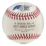 George Springer Signed Houston Astros 2017 World Series Baseball BAS