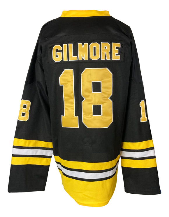 Happy Gilmore Boston Black Yellow Hockey Jersey Size XL