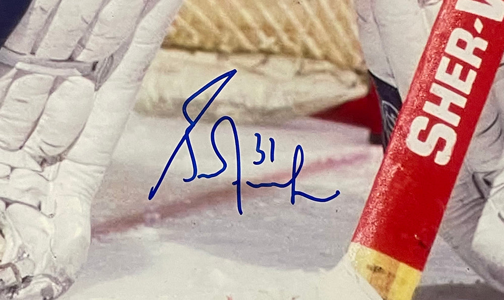 Grant Fuhr Autographed/Signed Edmonton Oilers 8×10 Photo Beckett – Denver  Autographs