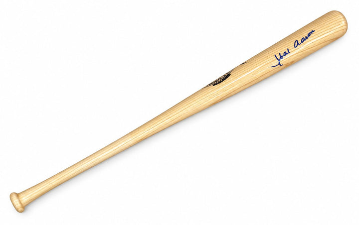 Hank Aaron Atlanta Braves Signed Louisville Slugger Game Model Bat JSA Hologram