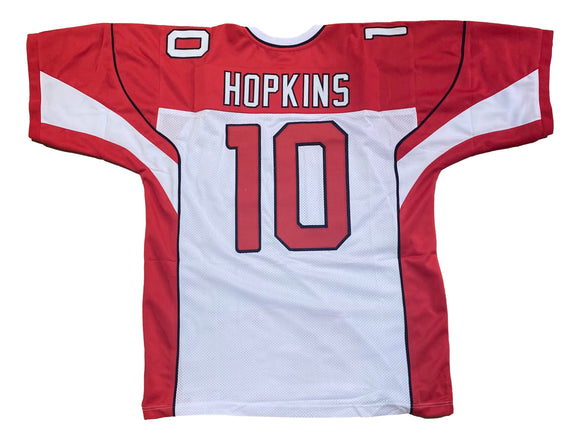 DeAndre Hopkins Custom White Pro-Style Football Jersey Sports Integrity