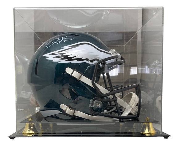 Jalen Hurts Signed Philadelphia Eagles FS Speed Replica Helmet BAS+Hurts w/ Case Sports Integrity