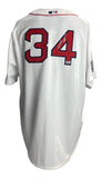 David Ortiz Signed Boston Red Sox M&N 2004 World Series Baseball Jersey BAS ITP Sports Integrity