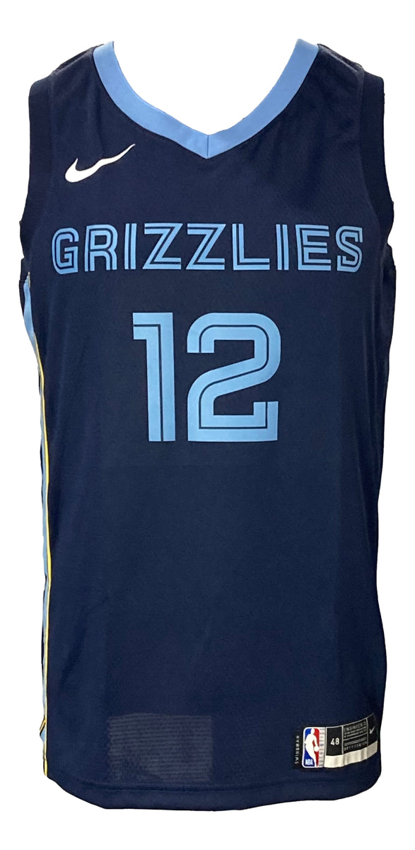 Ja Morant Signed Memphis Grizzlies Navy Blue Nike Swingman Jersey BAS –  Sports Integrity
