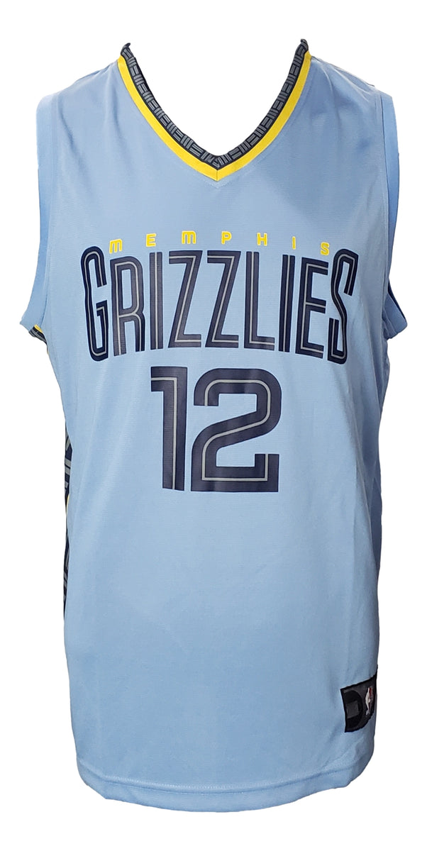 Ja Morant Signed Memphis Grizzlies Light Blue Fanatics L Basketball Je –  Sports Integrity