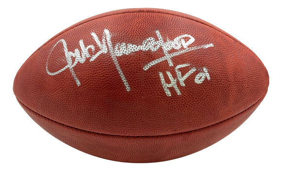 Jack Youngblood Los Angeles Rams Signed Wilson NFL Duke Football HF 01 Fanatics Sports Integrity